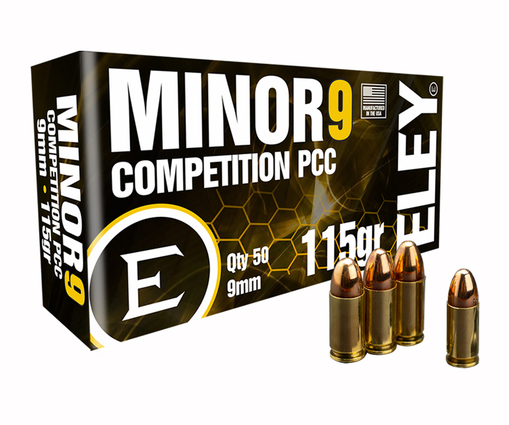 ELEY 9mm competition PCC 115g