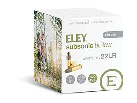 ELEY subsonic hollow rec pak