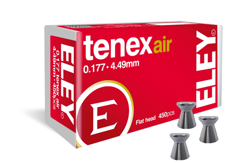 ELEY tenex air competition air pellets 4.49mm
