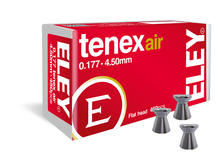 ELEY tenex air competition air pellets 4.50mm