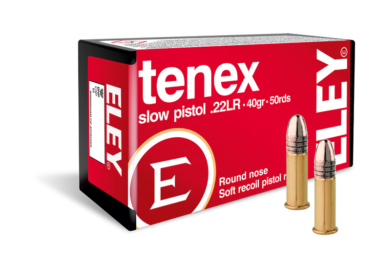 ELEY tenex slow pistol USA